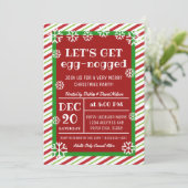 Weihnachts-Party Modernes Funny Adult Party Einladung (Stehend Vorderseite)