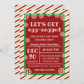 Weihnachts-Party Modernes Funny Adult Party Einladung (Vorne/Hinten)