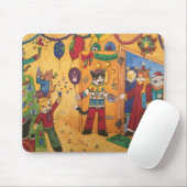 Weihnachts-Party Mousepad (Mit Mouse)