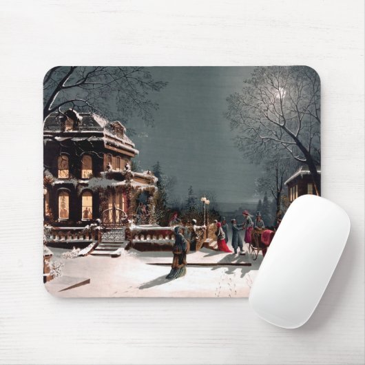 Weihnachts-Party Mousepad (Mit Mouse)