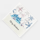 Weihnachts-Party Napkins, Abendgröße Serviette (Ecke)