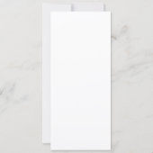 Weihnachts Party Nutcracker Dinner Karte (Rückseite)