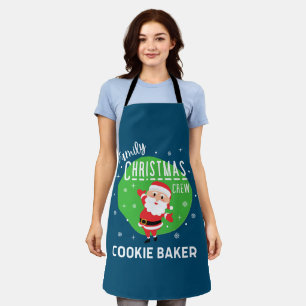 Weihnachts-Party Pajamas Cookie Baker Schürze