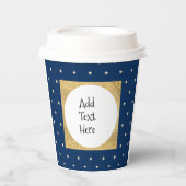 Weihnachts-Party Pappbecher (Vorderseite)