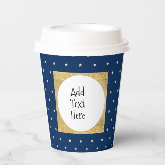 Weihnachts-Party Pappbecher (Vorderseite)