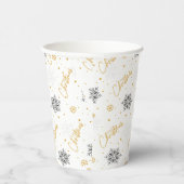 Weihnachts-Party Pappbecher (Rechts)