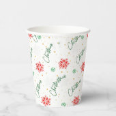 Weihnachts-Party Pappbecher (Rechts)