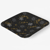 Weihnachts-Party Pappteller (Gewinkelt)