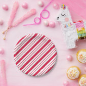 Weihnachts-Party Peppermint Candy Cane Paper Telle Pappteller (Party)