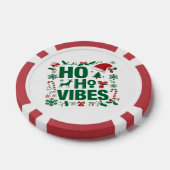 Weihnachts Party Poker Chip - Ho Ho Vibes (Einzeln)
