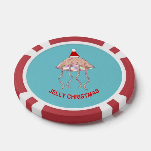 Weihnachts-Party Pokerchips (Einzeln)