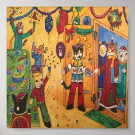 Weihnachts-Party Poster