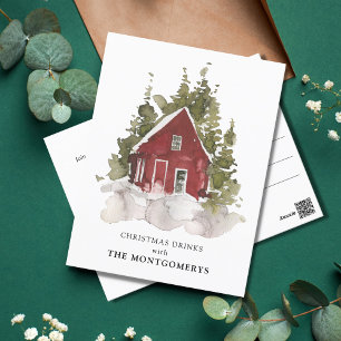 Weihnachts-Party Postkarte