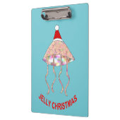 Weihnachts-Party Quallyfish Zwischenablage Klemmbrett (Links)