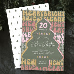 Weihnachts Party Retro Groovy Frische Pasta machen Einladung<br><div class="desc">Genießen Sie den Retro-Charme mit diesem trendigen Merry & Bright Christmas Invitation Design mit Kieferngrün. Mit Retro-Schriftart in festlichen Farben und einem großen Weihnachtsbaumdesign,  das bestimmt beeindrucken wird! Fügen Sie Ihre Feiertagsdetails hinzu und machen Sie farbenfrohe und unterhaltsame Weihnachtsfeiereinladungen.</div>