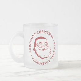 Weihnachts-Party Santa Claus Mattglastasse