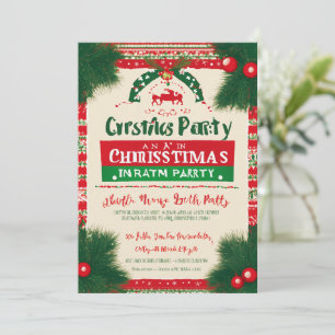 Weihnachts-Party Save The Date