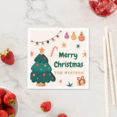 Weihnachts-Party Serviette (Beispiel)