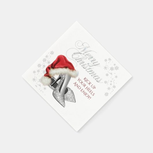 Weihnachts-Party Serviette (Ecke)