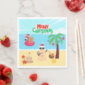 Weihnachts-Party Serviette (Beispiel)