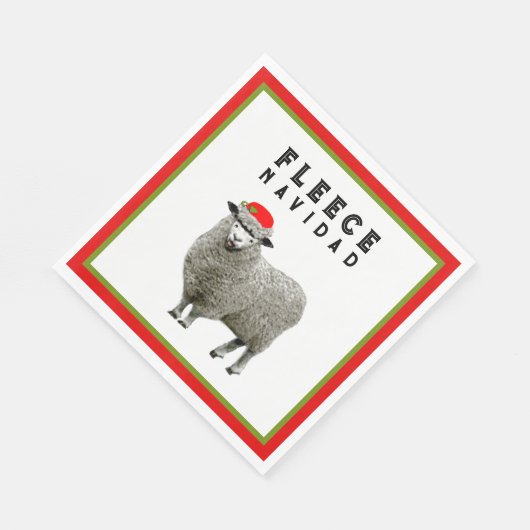 Weihnachts-Party Serviette (Ecke)