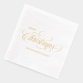 Weihnachts-Party Servietten Mit Folie (Links)