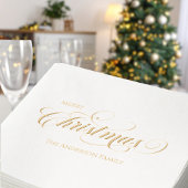 Weihnachts-Party Servietten Mit Folie