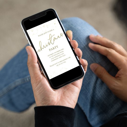 Weihnachts-Party-Skript Custom Einladung