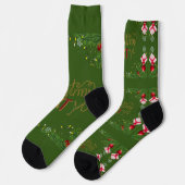 Weihnachts-Party-Socken Socken (Linkes Detail)