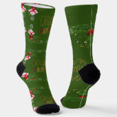 Weihnachts-Party-Socken Socken (Gewinkelt)