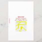 Weihnachts-Party-Spiel (Rückseite)