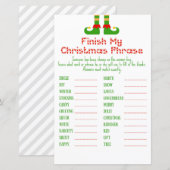 Weihnachts-Party-Spiel (Vorne/Hinten)