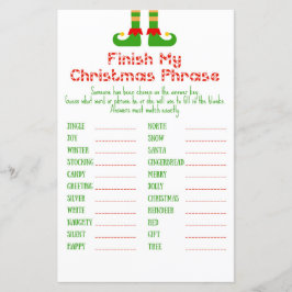 Weihnachts-Party-Spiel