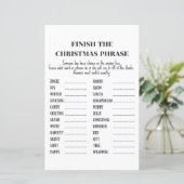 Weihnachts-Party-Spiel (Stehend Vorderseite)