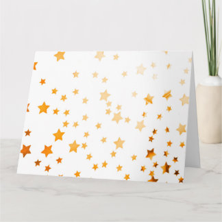 Weihnachts-Party-Star-Glitzer Karte