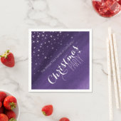 Weihnachts Party Sternennachtsmann Servietten (Beispiel)