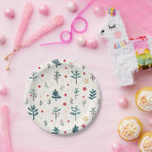 Weihnachts-Party-Teller Pappteller (Party)