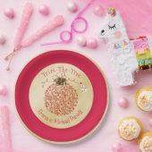 Weihnachts-Party Teller Spaß Rot und Gold Party (Party)