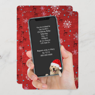 Weihnachts-Party-Text einladen Einladung