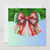 Weihnachts-Party Tropfen Bling Festival Merry Xmas Einladung (Vorderseite)