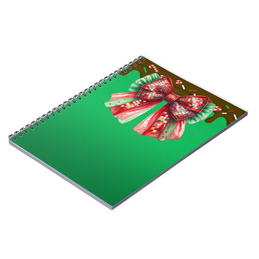 Weihnachts-Party Tropfen Bling Festival Merry Xmas Notizblock (Linke Seite)