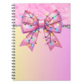 Weihnachts-Party Tropfen Bling Festival Merry Xmas Notizblock (Vorderseite)