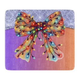 Weihnachts-Party Tropfen Bling Festival Merry Xmas Schneidebrett