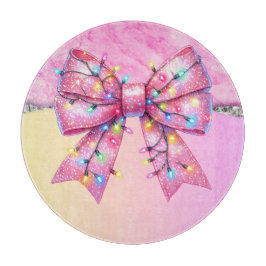 Weihnachts-Party Tropfen Bling Festival Merry Xmas Schneidebrett