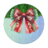 Weihnachts-Party Tropfen Bling Festival Merry Xmas Schneidebrett (Vorderseite)