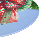 Weihnachts-Party Tropfen Bling Festival Merry Xmas Schneidebrett (Ecke)