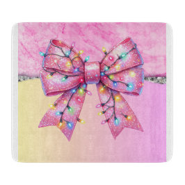 Weihnachts-Party Tropfen Bling Festival Merry Xmas Schneidebrett