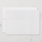 Weihnachts-Party Wasserfarbe Ankündigung (Rückseite)