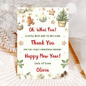 Weihnachts-Party Weihnachten Vielen Dank Einladung