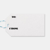 Weihnachts-Patchwork in Rot und Grün Geschenkanhänger (Rückseite Horizontal)